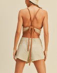 The Polly Knit Halter Top