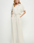The Bryony Crop Top + Pant Set - Sold Separately