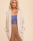 The Clara Ribbed Cocoon Cardigan