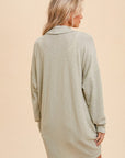 The Clara Ribbed Cocoon Cardigan