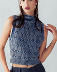 The Sydney Cable Knit Sweater Vest