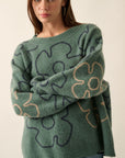 The Grier Floral Sweater