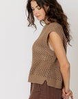 The Elianna Crochet Sweater Top