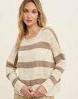 The Yuko Striped Sweater
