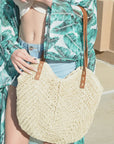 The Yana Straw Beach Bag