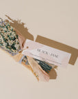The Palo Santo + White Selenite Bundle with Tag by Black + Jane