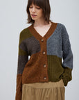 The Stevie Colorblock Cardigan
