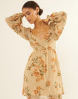 The Heidi Floral Sweetheart Dress