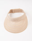 The Melange Straw Visor