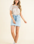 The Arlo Short Sleeve Knit Top