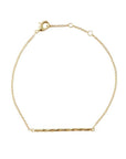 The Athena Hammered Bar Bracelet