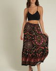 The Fatima Tiered Maxi Skirt