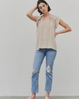 The Mandi Ruffle Top