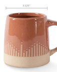 The Desert Mountain Mug by Fringe Studio