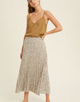 The Evyn Pleated Maxi Skirt