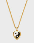 The Yin Yang Heart Necklace