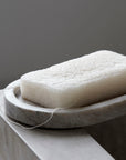 Original White Rectangle Konjac Sponge by Meraki