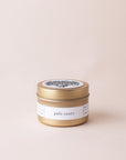 The Palo Santo Gold Travel Candle by Brooklyn Candle Studio
