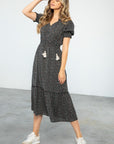 The Carina Dotted Maxi Dress