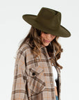The Ariel Vegan Felt Rancher