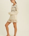 The Aubrey Striped Sweater