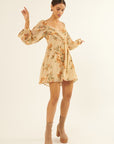 The Heidi Floral Sweetheart Dress