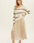 The Yuko Striped Sweater
