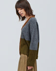 The Stevie Colorblock Cardigan