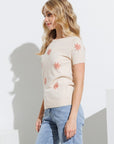 The Landon Embroidered Sweater Top
