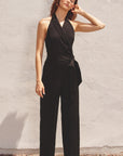 The Zeta Collared Jumpsuit *Runway Exclusive*