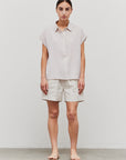 The Jenni Short Sleeve Gingham Top