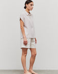 The Jenni Short Sleeve Gingham Top
