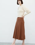 The Sya Minimalist Skirt Set - Pieces Sold Separately