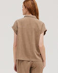 The Mischa Linen Striped Shirt