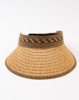 The Adonia Greek Straw Visor