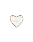Love Always Ceramic Heart Tray