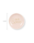 The Mr & Mrs Round Mini Tray