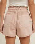 The Neda Denim Drawstring Shorts