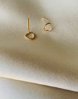 The Anna Circle Studs by Points Jewelry