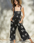 The Jackie Smocked Floral Jumpsuit
