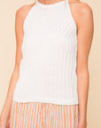 The Jayce Halter Neck Sweater Top