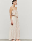 The Serenity Ruffle Top Jumpsuit