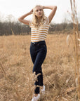 The Kellie High Rise Skinny by OAT NY