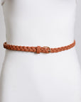 The Harlow Braided Skinny Belt
