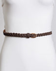 The Harlow Braided Skinny Belt