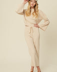 The Natural Chandra Ribbed Lounge Pants