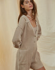 The Belinda Sweater Romper
