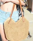 The Yana Straw Beach Bag