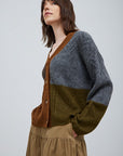 The Stevie Colorblock Cardigan