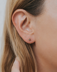 Star Huggie Earrings by JaxKelly